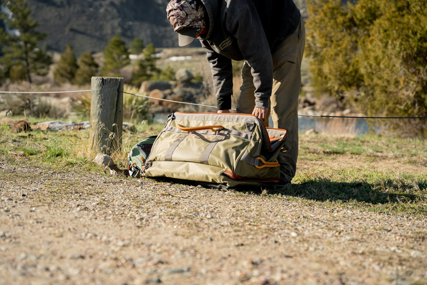 Cimarron Wader Duffel - Sand