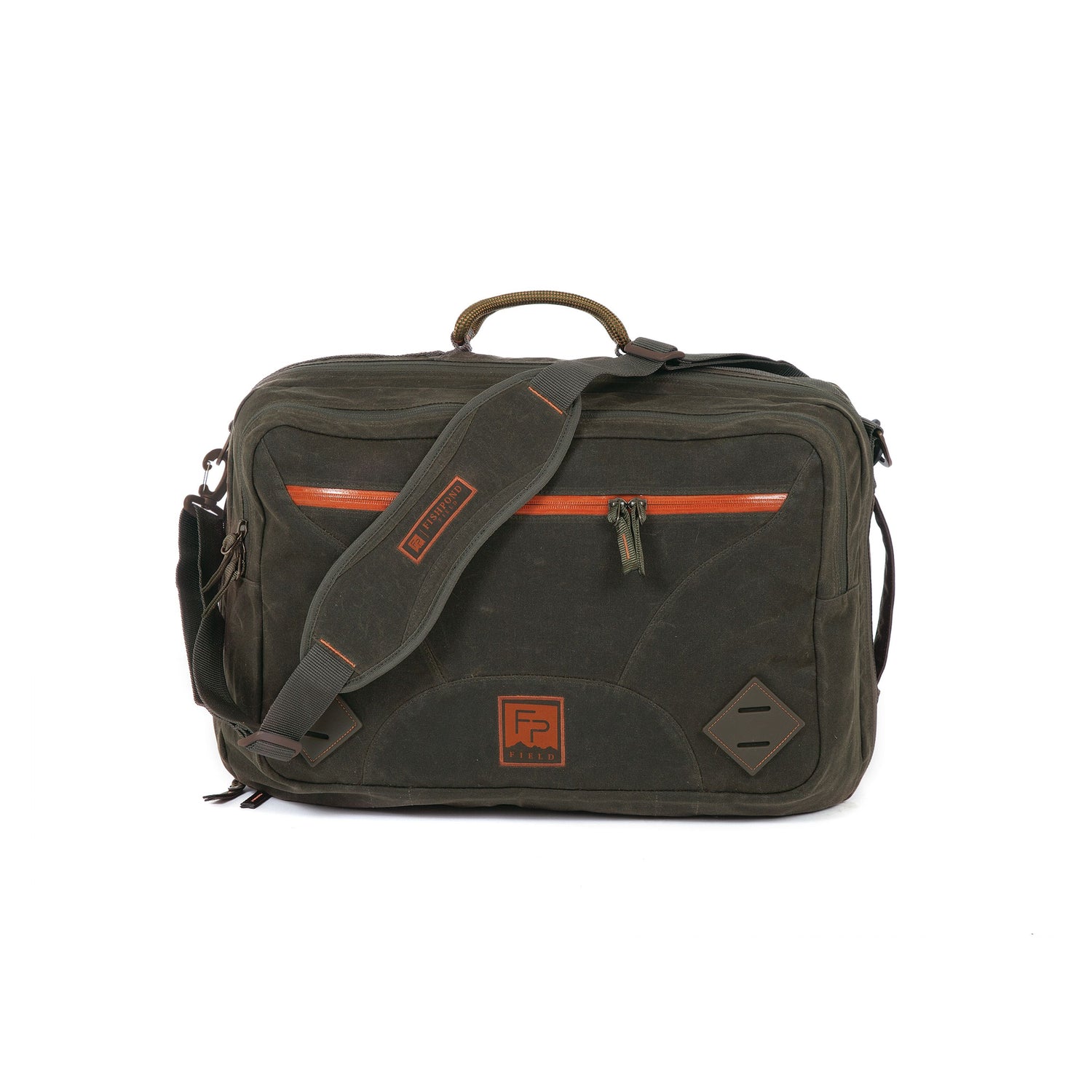  Peat Moss Half Moon Weekender Bag Front