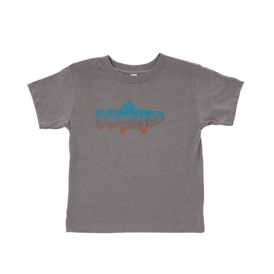 Maori Trout Kids Shirt - Granite | FEATURED